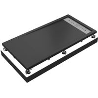 Душевой поддон из искусственного камня Good Door Stella 100x90 Черный арт-ЛП00157 — фото 1, Душевые поддоны из искусственного камня