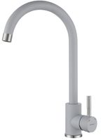 GRANFEST QUARZ Смеситель для кухни U-обр. D-35мм серый арт. GF- арт-Z-5410 серый — фото 1, Смесители для кухни