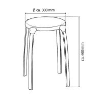 Товар: Табурет в ванную Ridder Assistent Promo Белый арт-А1050101 - фото 2 Табурет в ванную Ridder Assistent Promo Белый арт-А1050101 — фото 2, Сиденья