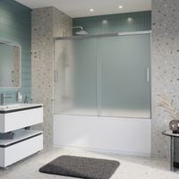 Душевая шторка на ванну CEZARES арт-TANDEM-SOFT-VF-2-180/145-P-Cr — фото 1, Шторки для ванной раздвижные