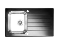 Мойка для кухни GLASSIX 10 (Цвет под заказ) 860X5001X в компл.с сифон 1127251 арт-1102928.0 — фото 1, Кухонные мойки