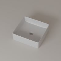 Раковина-чаша Iddis Slide 36 Белая глянцевая арт-SLIWS01i27 — фото 4, Раковины накладные