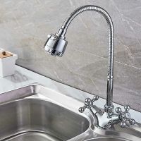 Смеситель для кухни Ledeme H19 4319-3L Хром арт-535860 — фото 3, Смесители для кухни