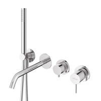 Встраиваемый смеситель для ванны и душа CEZARES арт-LEAF-VDIM3-D-L-01 — фото 1, Смеситель для ванны