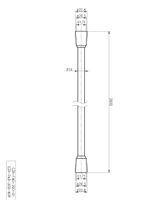Гибкий шланг CEZARES арт-CZR-FMD-200-01 — фото 2, Душевые шланги