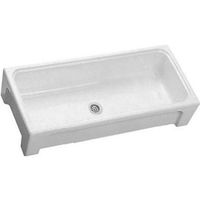 Хозяйственная раковина Hatria Complementi 90 YN04 Белая арт-YN0401 — фото 1, Раковины подвесные