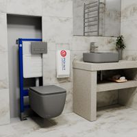 Инсталляция Point Элемент для подвесного унитаза арт-PN45120 — фото 5, Комплекты унитаз + инсталляция