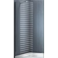 Шторка на ванну Good Door Screen BS-90-C-CH 90 профиль Хром стекло прозрачное арт-ПД00098 — фото 2, Неподвижные шторки для ванной