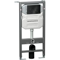 Комплект унитаза с инсталляцией Ceramicanova Balearica с сиденьем Микролифт и Черн арт-CN6000_1001B_1000 — фото 8, Комплекты унитаз + инсталляция