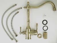 Смеситель для кухни ESKO Florence Бронза Сатин арт-FR 519 Br — фото 4, Смесители для кухни