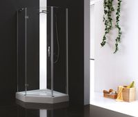 Товар: Душевой уголок CEZARES арт-BERGAMO-W-P-1-90-C-Cr-L-IV - фото 1 Душевой уголок CEZARES арт-BERGAMO-W-P-1-90-C-Cr-L-IV — фото 1, Душевые уголки трапеция