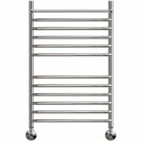 Водяной полотенцесушитель Point Альфа П11 500x800 с полкой Хром арт-PN05158SP — фото 1, Водяные полотенцесушители