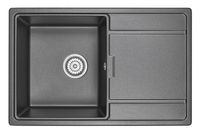 Товар: Granula-, кухонная мойка, кварц арт-7804, ЧЁРНЫЙ - фото 1 Granula-, кухонная мойка, кварц арт-7804, ЧЁРНЫЙ — фото 1, Кухонные мойки