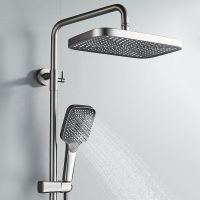 Душевая система Rose R18T Оружейная сталь арт-R1836T — фото 11, Душевые стойки