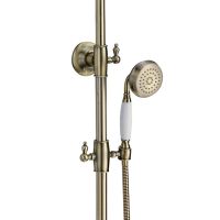 Душевая система Rose R01Q Бронза арт-R0136Q — фото 6, Душевые системы