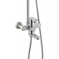 Душевая система Haiba Хром арт-HB24806 — фото 2, Душевые стойки