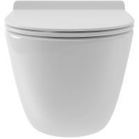 Комплект унитаза с инсталляцией Aqueduto Ovo с сиденьем Микролифт и клавишей смыва Хром арт-AQDS016T — фото 2, Комплекты унитаз + инсталляция