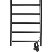 Электрический полотенцесушитель Domoterm Классик DMT 109-5 40x60 EKR Черный матовый арт-DMT109-540x60ЧРНEKR — фото 1, Электрические полотенцесушители