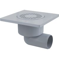 Трап для душа Alcaplast с решеткой Хром арт-APV3 — фото 1, Трапы для душа