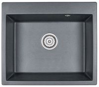 Товар: Granula- (чёрный металлик), кухонная мойка, кварц арт-6001, ШВАРЦ - фото 1 Granula- (чёрный металлик), кухонная мойка, кварц арт-6001, ШВАРЦ — фото 1, Кухонные мойки