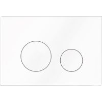 Клавиша смыва KK POL M11 Белая глянцевая арт-SPP/110/0/K — фото 1, Кнопки смыва