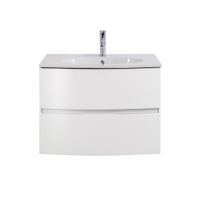 База под раковину с двумя выдвижными ящиками CEZARES ELETTRA Bianco opaco арт-55521 — фото 1, Тумбы под раковину