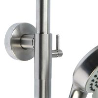 Душевая система Accoona H103 Нержавеющая сталь арт-A83103-1 — фото 2, Душевые стойки