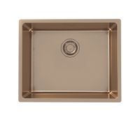 Мойка для кухни KOMBINO 50 MONARCH COPPER SAT-90 542X442X195 F/S в компл. с выпуском без сифона, арт-1120903.0 — фото 1, Кухонные мойки