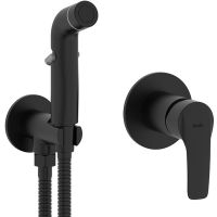 Гигиенический душ со смесителем Iddis Ray Черный матовый арт-RAYBLR2i08 — фото 1, Гигиенические души