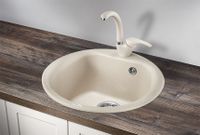 Granula-, кухонная мойка, кварц арт-5101, ПИРИТ — фото 2, Кухонные мойки