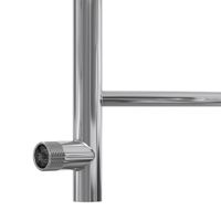 Водяной полотенцесушитель Point Афина П4 500x600 с боковым подключением 500 Хром арт-PN04556 — фото 6, Водяные полотенцесушители