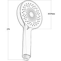 Ручной душ Bond Circle Хром арт-B01-9700 — фото 3, Лейки для душа