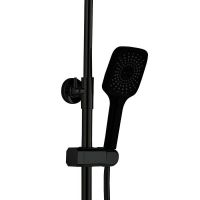 Душевая система Haiba Черная матовая арт-HB24615-7 — фото 2, Душевые стойки