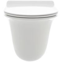 Унитаз AQUAme подвесной Белый глянец с сиденьем Микролифт арт-AQM2005 — фото 5, Подвесные унитазы