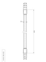 Гибкий шланг CEZARES арт-CZR-FMD-120-NOP — фото 2, Душевые шланги