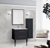 Зеркало CEZARES TIFFANY Nero Grafite арт-45044 — фото 2, Зеркала в ванную комнату