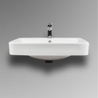 Раковина Bond 60 Белая глянцевая арт-S10-600 — фото 6, Раковины встраиваемые сверху