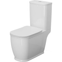 Унитаз компакт Ambassador Royal с бачком и сиденьем Микролифт арт-267K19001S — фото 1, Напольные унитазы