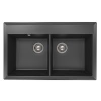 Товар: Florentina Мойка "Тоскана" 820, антрацит арт-17.050.E0820.302 - фото 1 Florentina Мойка "Тоскана" 820, антрацит арт-17.050.E0820.302 — фото 1, Кухонные мойки