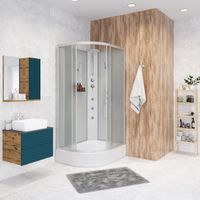 Душевая кабина Niagara Classic NG-33974-14RBKTG (90х70х210) средний поддон(26см),стекло матовое,4 ме арт-339744RBKTG — фото 1, Душевые кабины