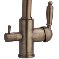 Смеситель для кухни Swedbe Selene Plus Бронза арт-8043 — фото 3, Смесители для кухни