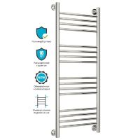 Товар: Водяной полотенцесушитель Сунержа Богема+ 1000х500 Хром арт-00-0221-1050 - фото 3 Водяной полотенцесушитель Сунержа Богема+ 1000х500 Хром арт-00-0221-1050 — фото 3, Водяные полотенцесушители