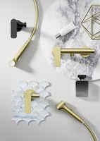 Гигиенический душ со смесителем Raglo Золото матовое арт-R03.51.03 — фото 3, Гигиенические души