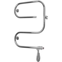 Электрический полотенцесушитель Domoterm E-образный DMT 105-25 50x65 EK R Хром арт-DMT105-2550x65EKR — фото 1, Электрические полотенцесушители