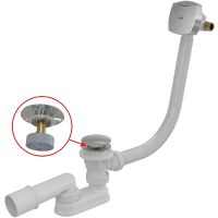 Слив-перелив Alcaplast Click-Clack Хром арт-A508CKM — фото 1, Сливы-переливы