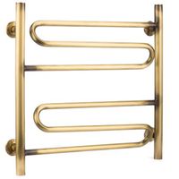 Водяной полотенцесушитель Domoterm Офелия П6 500*500 АБР Античная бронза арт-ОфелияП6500x500АБР — фото 1, Водяные полотенцесушители