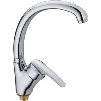 Смеситель для кухни Haiba Хром арт-HB4106-2 — фото 1, Смесители для кухни