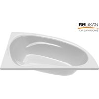 Товар: Акриловая ванна Relisan Zoya 140x90 R без гидромассажа арт-Гл000001248 - фото 2 Акриловая ванна Relisan Zoya 140x90 R без гидромассажа арт-Гл000001248 — фото 2, Акриловые ванны