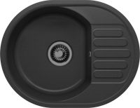 Кухонная мойка QUARTZBOND BOND-610 (Уголь) арт-688353 — фото 1, Кухонные мойки