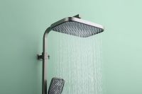 Товар: Душевая система Raglo Графит матовый арт-R02.24.09 - фото 6 Душевая система Raglo Графит матовый арт-R02.24.09 — фото 6, Душевые стойки